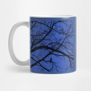 Nightfall in blue Mug